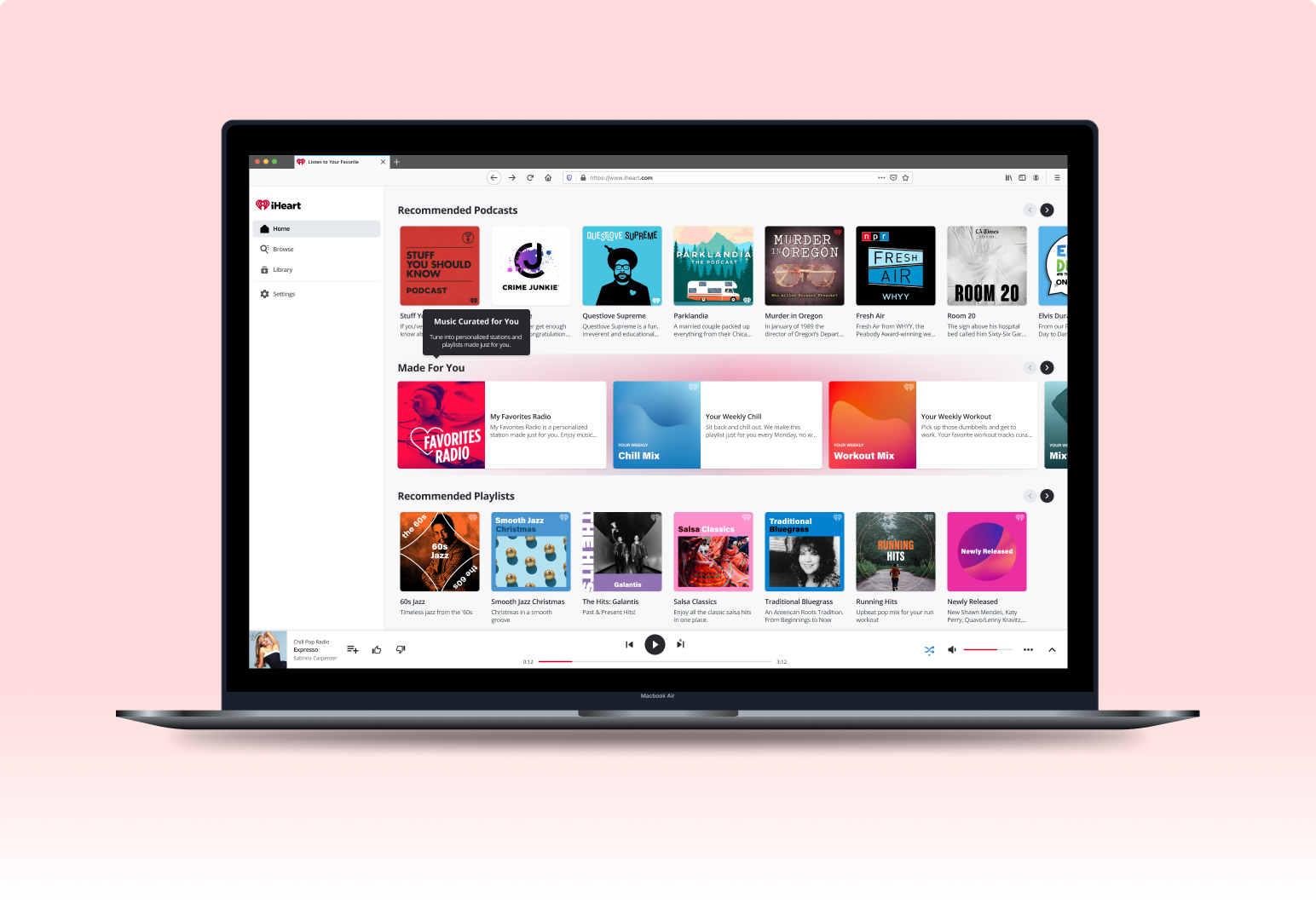 iHeart Library project thumbnail